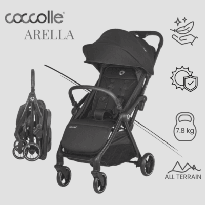 Sportska kolica Coccolle Arella, Jet Black